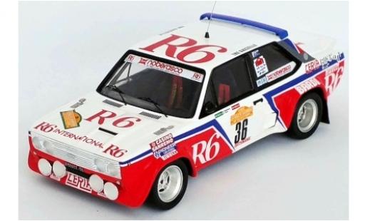 Modelauto Fiat 131 Abarth No.36 R6 Rally WM Rally San Remo 1982 G.Noberasco/D.Cianci 1/43 Trofeu