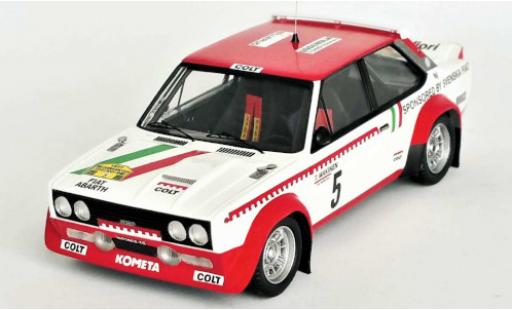 Modelauto Fiat 131 Abarth No.5 Rally WM Rally Zweden 1977 T.M&Atilde;&curren;kinen/H.Liddon 1/43 Trofeu