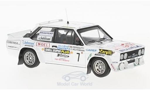 Modelauto Fiat 131 Abarth No.7 Rally WM Rally Codasur 1980 C.Reutemann/M.Perissutti 1/43 Trofeu