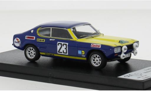 Modelauto Ford Capri RS 2600 Rally Bavaria 1971 #23 1/43 Trofeu