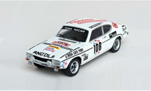 Modelauto Ford Capri RS 2600 Rally Tap 1972 #108 1/43 Trofeu