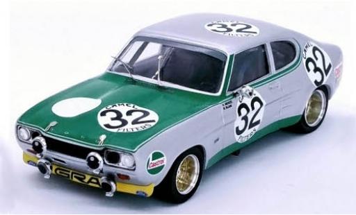Modelauto Ford Capri RS 2600 MKI No.32 24h Spa Francorchamps 1971 H.Menzel/B.Blank 1/43 Trofeu
