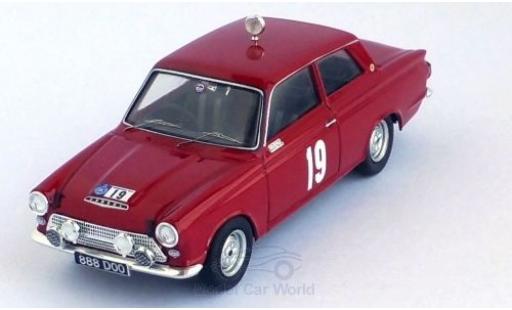 Modelauto Ford Cortina GT MKI No.19 RAC Rally 1964 H.Taylor/B.Melia 1/43 Trofeu