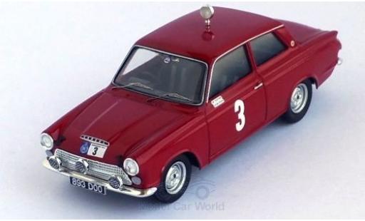Modelauto Ford Cortina GT MKI RHD No.3 RAC Rally 1964 V.Elford/D.Stone 1/43 Trofeu