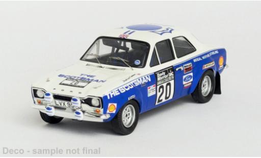 Modelauto Ford Escort MK1 MK I RAC Rally 1973 #20 1/43 Trofeu