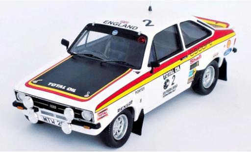 Modelauto Ford Escort RS 1800 Mk II RHD No.2 Southern Cross Rally 1976 R.Clark/H.Porter 1/43 Trofeu