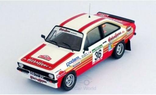 Modelauto Ford Escort RS 2000 MK II No.36 Rally WM Rally Portugal 1982 R.Souto/E.Cid 1/43 Trofeu