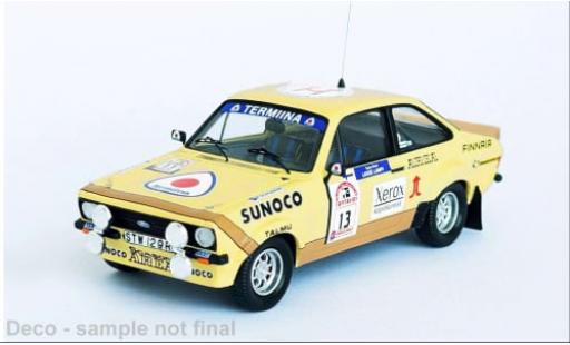 Modelauto Ford Escort RS MK II No.13 Rally WM 1000 Lakes Rally 1980 1/43 Trofeu