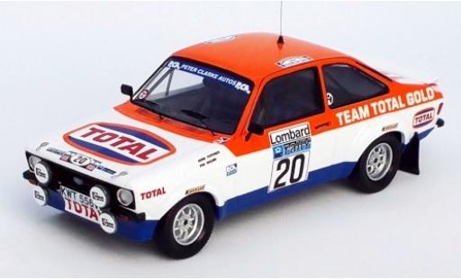 Modelauto Ford Escort RS MK II No.20 Team Total Gold Total Rally WM RAC Rally 1979 H.Toivonen/P.Boland 1/43 Trofeu