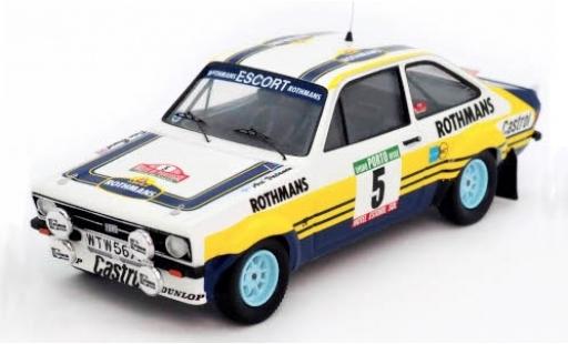 Modelauto Ford Escort Rally MkII No.5 Rothmans WM Portugal 1979 A.Vatanen/P.Bryant 1/43 Trofeu