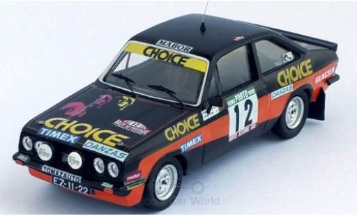 Modelauto Ford Escort RS 2000 MKII No.12 Rally WM Rally Portugal 1979 G.Salvi/J.Cirne 1/43 Trofeu
