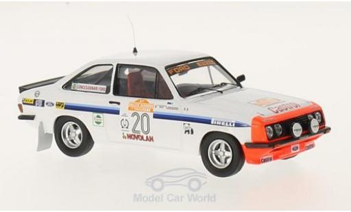 Modelauto Ford Escort RS 2000 MKII No.20 Rally WM Rally San Remo 1979 A.Presotto/M.Sghedoni 1/43 Trofeu
