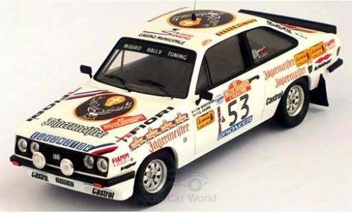 Modelauto Ford Escort RS 2000 MKII No.53 Rally WM Rally San Remo 1980 M.Marchesini/G.Caorsi 1/43 Trofeu