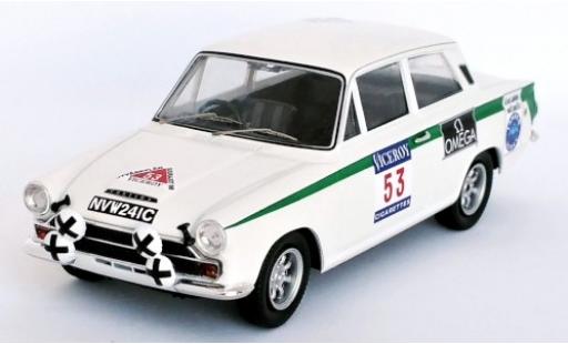 Modelauto Lotus Cortina Base RHD No.53 1000 Lakes Rally 1966 J.Clark/B.Melia 1/43 Trofeu