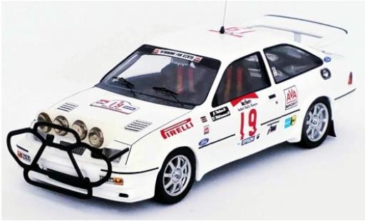 Modelauto Ford Sierra Cosworth RS No.19 Rally WM Safari Rally 1987 J.Hellier/D.Williamson 1/43 Trofeu