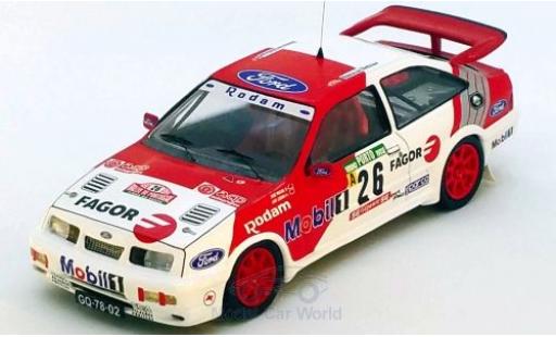 Modelauto Ford Sierra Cosworth RS No.26 Rally WM Rally Portugal 1992 J.Miguel/L.Lisboa 1/43 Trofeu