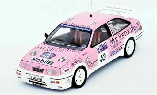 Modelauto Ford Sierra Cosworth RS RHD No.43 Mr. Tomkinson Rally WM RAC Rally 1988 P.Collins/B.Thomas 1/43 Trofeu
