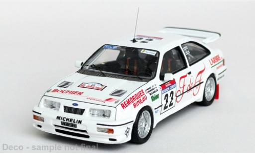 Modelauto Ford Sierra Cosworth RS Tour de Corse 1987 #22 1/43 Trofeu