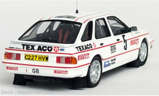 Modelauto Ford Sierra XR 4x4 Rally Zweden 1987 #5 1/43 Trofeu