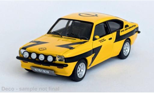 Modelauto Opel Kadett GT/E geel/zwart Rally of Portugal 1975 1975 1/43 Trofeu