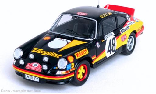 Modelauto Porsche 911 RS Carrera Rally Monte Carlo 1976 #48 1/43 Trofeu