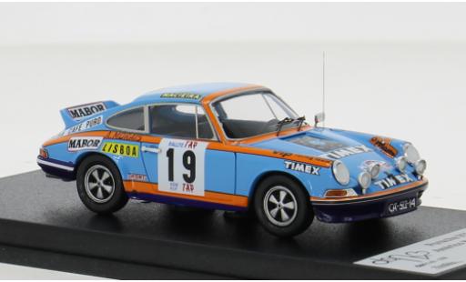 Modelauto Porsche 911 RS Carrera Rally Portugal 1973 #19 1/43 Trofeu