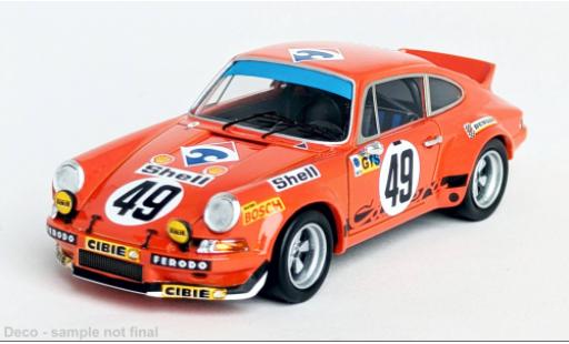 Modelauto Porsche 911 RSR Carrera 24h Le Mans 1973 #49 1/43 Trofeu