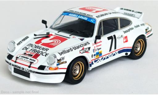Modelauto Porsche 911 RSR Carrera 24h Le Mans 1975 #71 1/43 Trofeu
