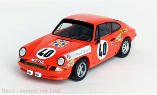 Modelauto Porsche 911 S S 24h Le Mans 1972 #40 1/43 Trofeu
