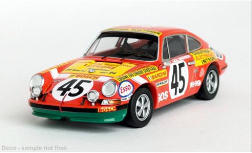 Modelauto Porsche 911 S S 24h Le Mans 1972 #45 1/43 Trofeu