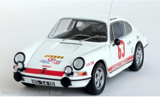 Modelauto Porsche 911 S S Rally Tap 1969 #63 1/43 Trofeu