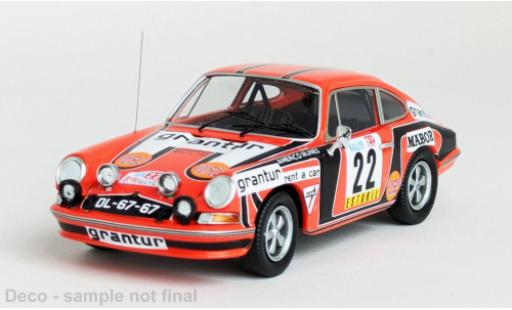 Modelauto Porsche 911 S S Rally Tap 1974 #22 1/43 Trofeu