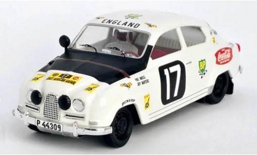 Modelauto Saab 96 Safari Rally No.17 East African 14 P.Moss-Carlsson/J.Mayers 1/43 Trofeu