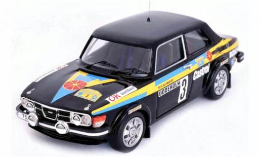 Modelauto Saab 99 Rally Sweden No.3 WM Zweden 1979 S.Blomqvist/B.Cederberg 1/43 Trofeu