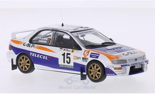 Modelauto Subaru Impreza WRC No.15 Galp Rally Portugal 1999 R.Madeira/N.R.Silva 1/43 Trofeu