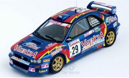 Modelauto Subaru Impreza WRC No.29 Valencia Rally WM Rally San Remo 1999 L.Climent/A.Romani 1/43 Trofeu