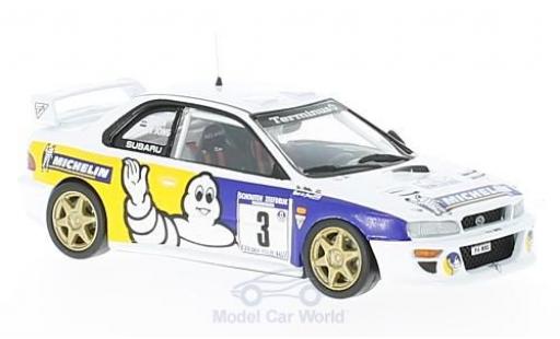 Modelauto Subaru Impreza WRC No.3 Michelin Tulpenrallye 1998 B. D Jong/T. Hillen 1/43 Trofeu