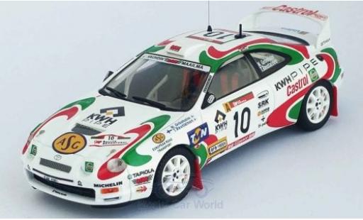 Modelauto Toyota Celica ST205 GT Four No.10 Rally WM Rally Portugal 1997 M.Gr&Atilde;&para;nholm/T.Rautiainen 1/43 Trofeu