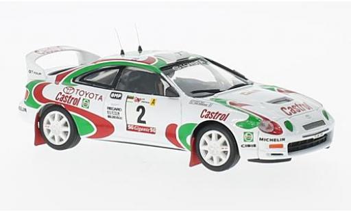 Modelauto Toyota Celica ST205 No.2 Rally Portugal 1995 J.Kankkunen/N.Grijst 1/43 Trofeu