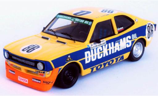 Modelauto Toyota Corolla Base No.86 Duckhams 24h Spa Francorchamps 1977 B.Vanderrest/O.Karland/P.M.Goffin 1/43 Trofeu