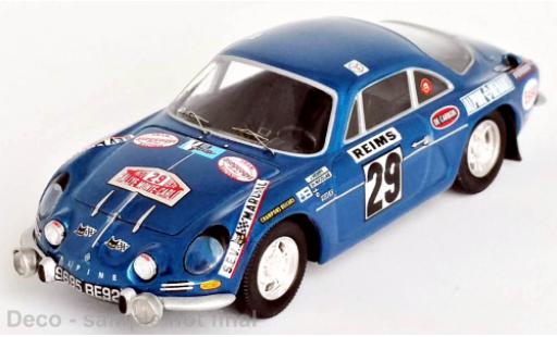 Modelauto Alpine A110 rallye Renault No.29 Rally Monte Carlo 1972 1/43 Trofeu