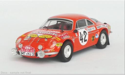 Modelauto Alpine A110 rallye Renault No.42 Rally WM Rally Monte Carlo 1973 1/43 Trofeu