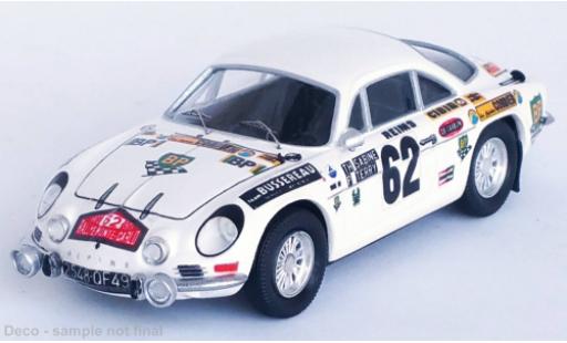 Modelauto Alpine A110 rallye Renault No.62 Rally WM Rally Monte Carlo 1973 1/43 Trofeu