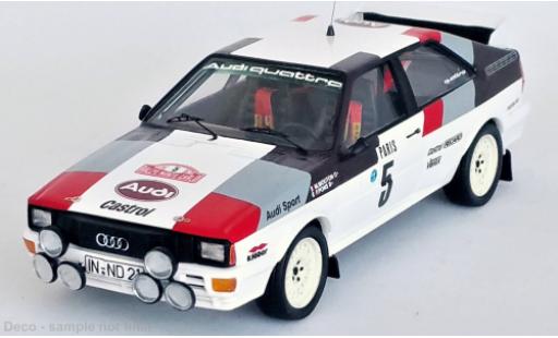 Modelauto Audi Quattro rallye No.5 Rally WM Rally Monte Carlo 1982 1/43 Trofeu