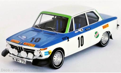 Modelauto Bmw 2002 ti No.10 Rally Acropolis 1972 1/43 Trofeu
