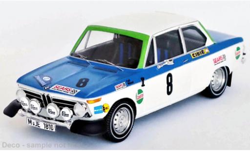 Modelauto Bmw 2002 ti No.8 Rally Acropolis 1972 1/43 Trofeu