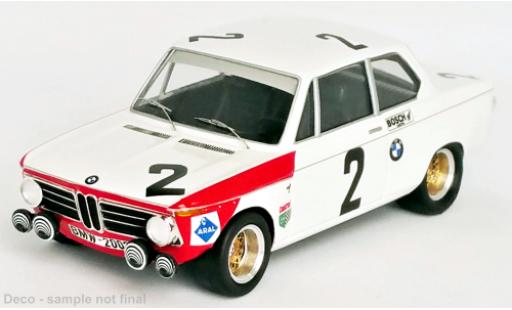 Modelauto Bmw 2002 ti tiK No.2 24h Spa 1969 1/43 Trofeu