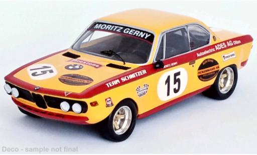 Modelauto Bmw 2800 CS (E9) No.15 4h Monza 1973 1/43 Trofeu