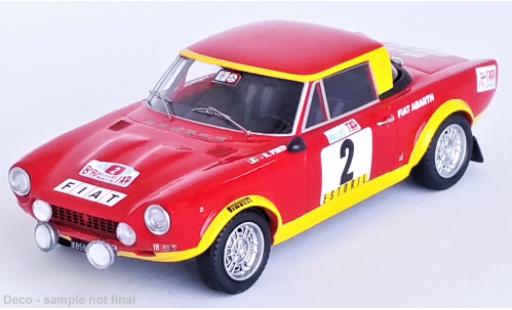 Modelauto Fiat 124 Abarth Rally No.2 Rally WM Rally Portugal 1974 1/43 Trofeu
