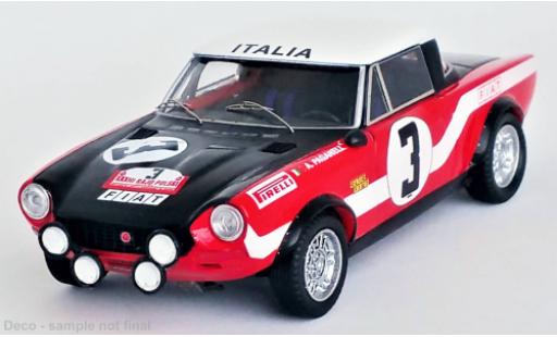 Modelauto Fiat 124 Abarth Rally No.3 Rally Polen 1973 1/43 Trofeu